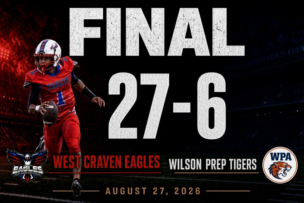 West Craven runs past Wilson Prep 27-6 for first win of the season