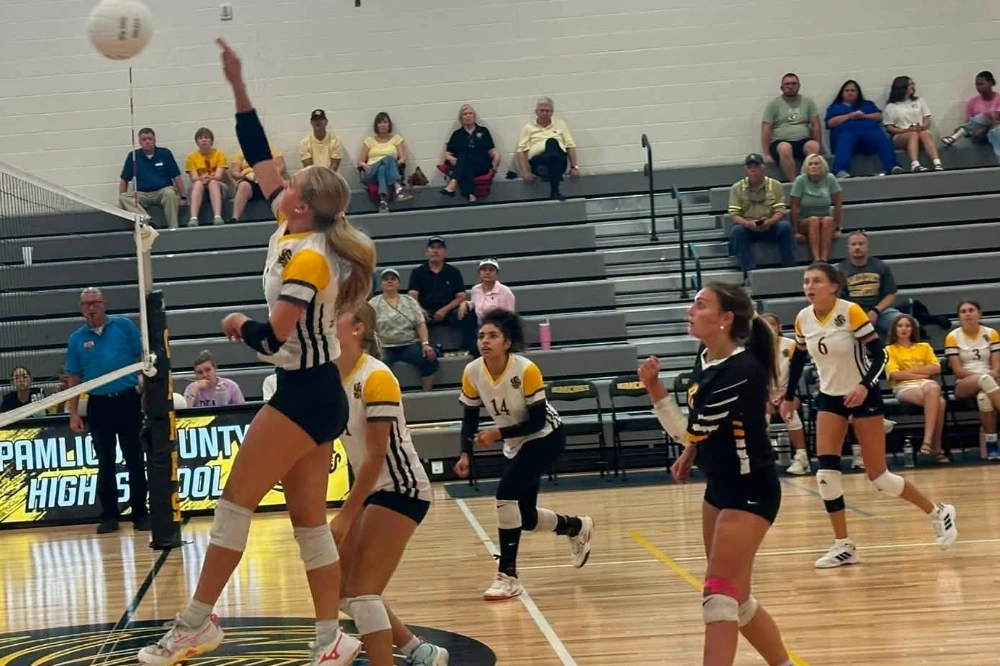 Pamlico County Volleyball Sweeps Bear Grass Charter for Third Win